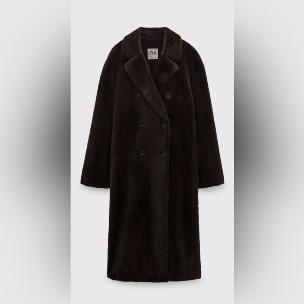 Zara Faux Fur Coat